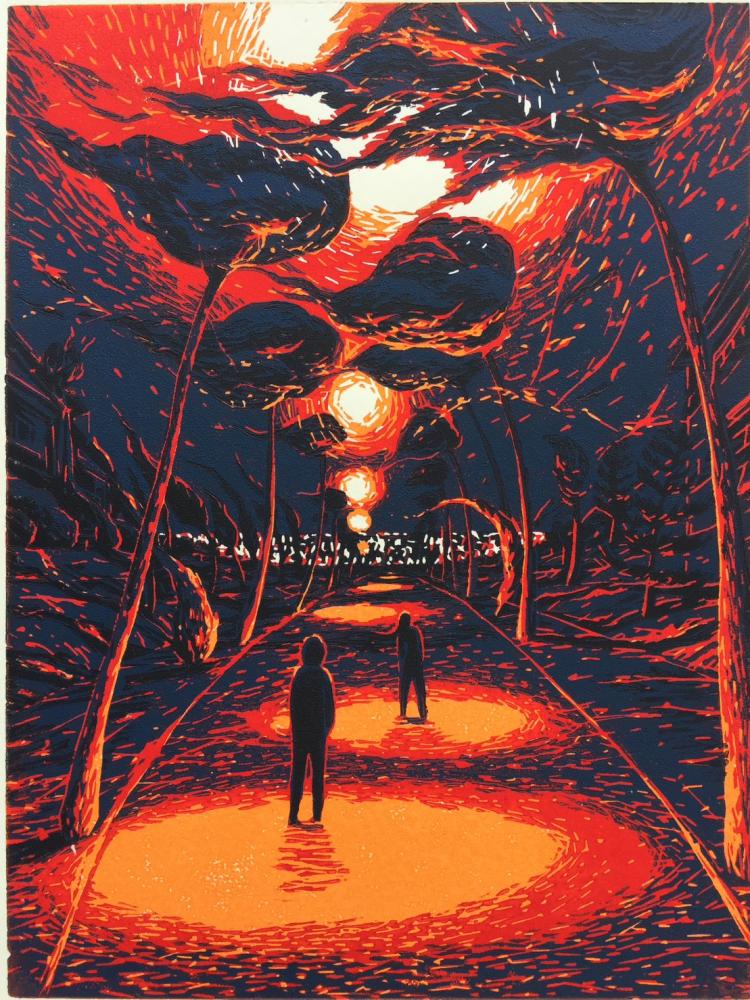 Woodcut series