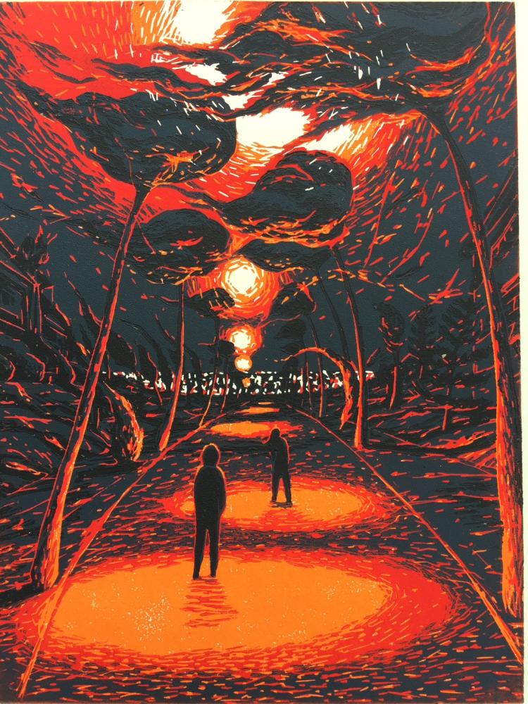 Woodcut series