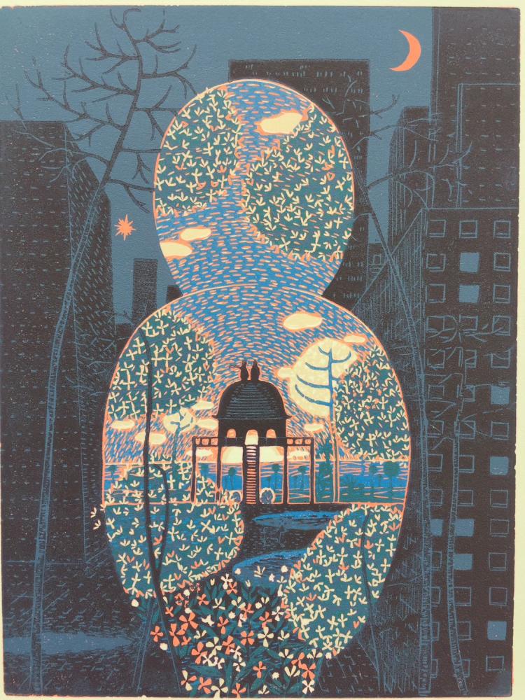 Woodcut series