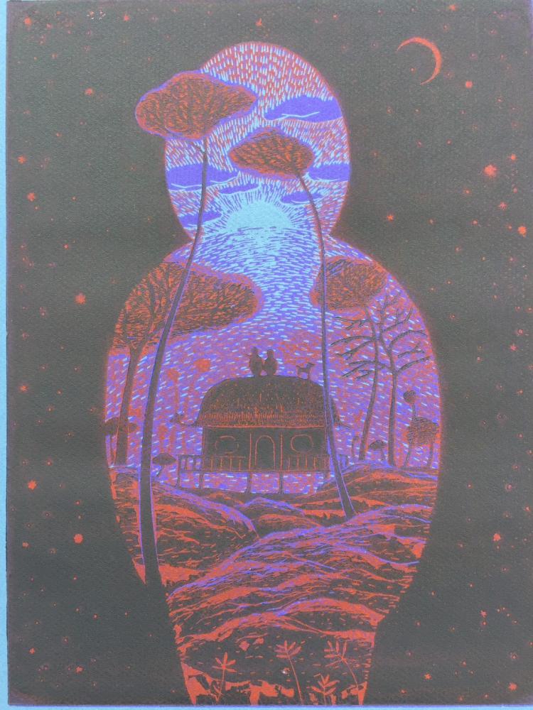Woodcut series