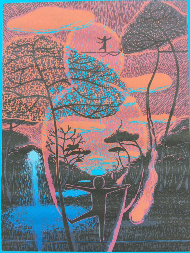 Woodcut series