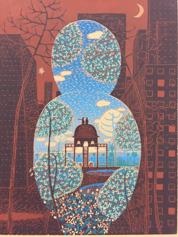 Woodcut series
