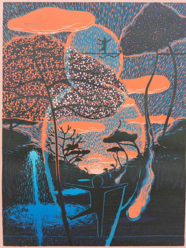 Woodcut series