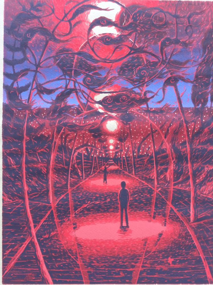 Woodcut series