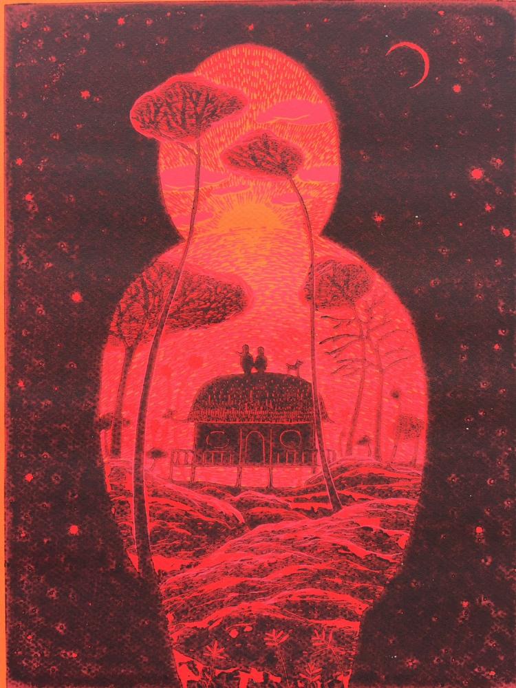 Woodcut series