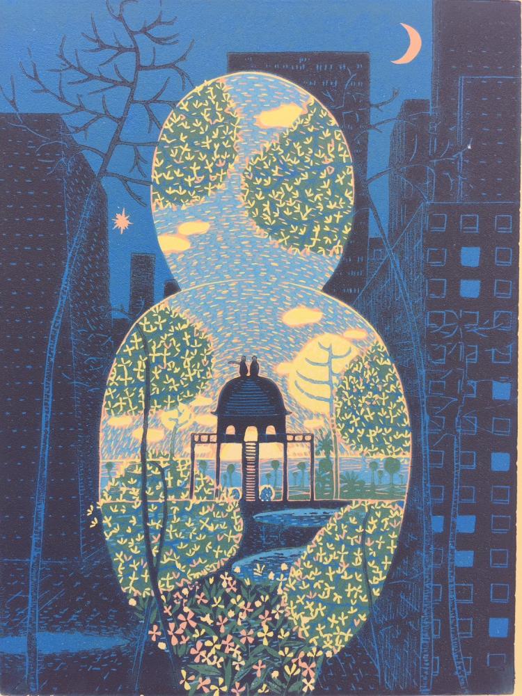 Woodcut series