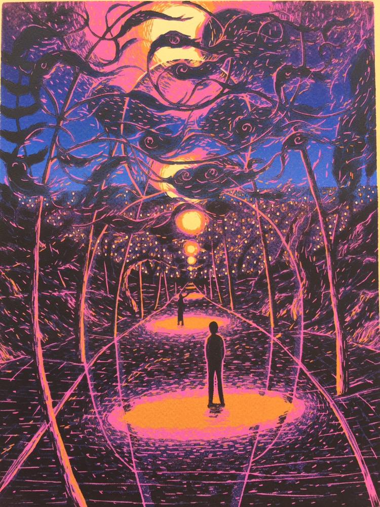 Woodcut series