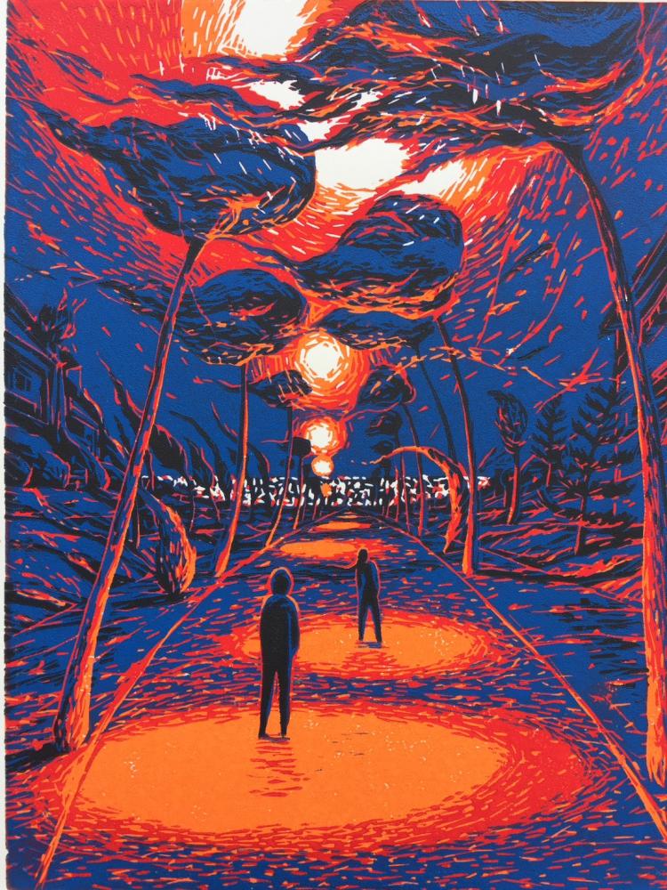 Woodcut series