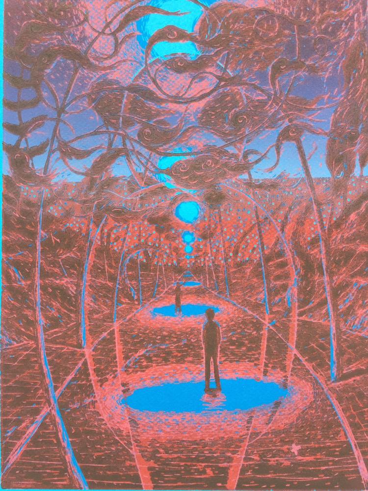 Woodcut series
